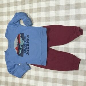 2T Garanimals matching Dinosaur Sweatshirt and sweatpants set